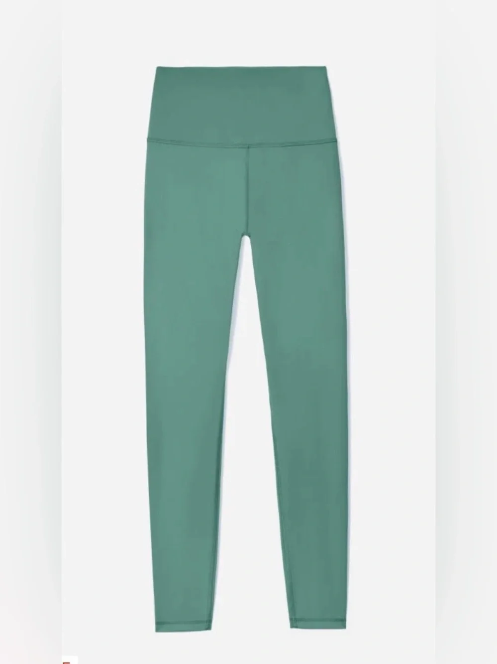 Everlane Perform 24/7 Dark Mint Green High Rise Ankle Leggings EUC XL #2601